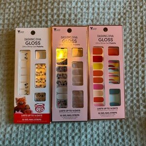 Dashing Diva Gloss Palette - set of 3 - fun